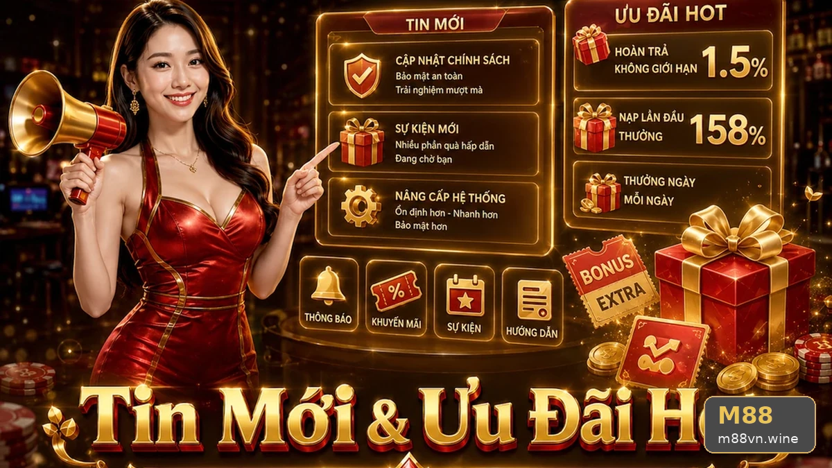 Bỏ sót dòng phụ trong ưu đãi M88: Bản đồ nếu-thì xử lý khuyến mãi