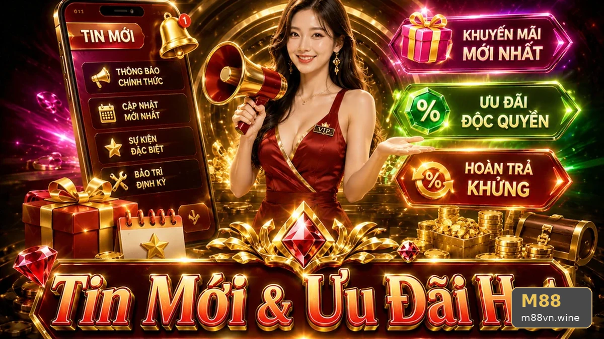 Lần Theo Dấu Chân Tin Mới Đến Khi Hoàn Tất Điều Kiện Nhận Thưởng M88