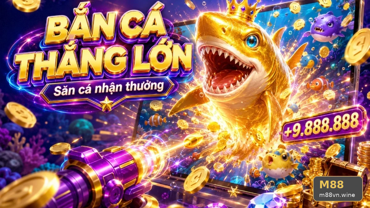 Bắn cá và săn thưởng tại M88: Bộ lọc kiểm tra giao diện casino