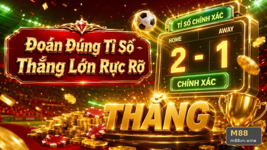 Bảng tỷ số thể thao cập nhật liên tục trên giao diện M88