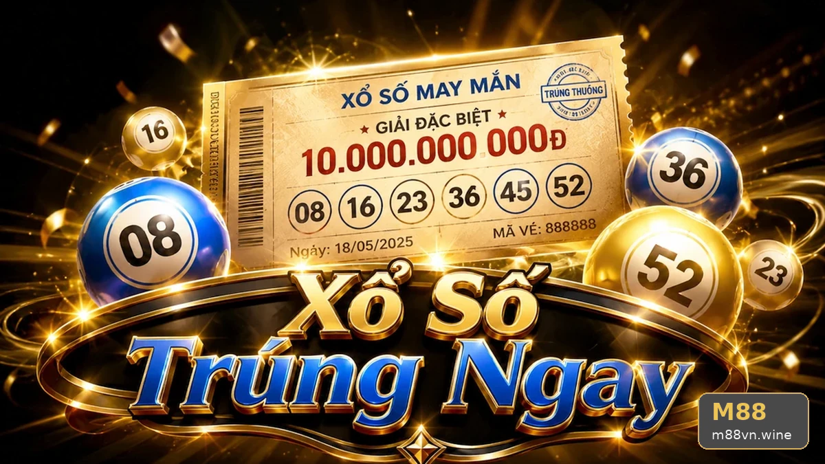 Dãy Số In Nổi Trên Vé: Lát Cắt Giao Diện Xổ Số Tại M88